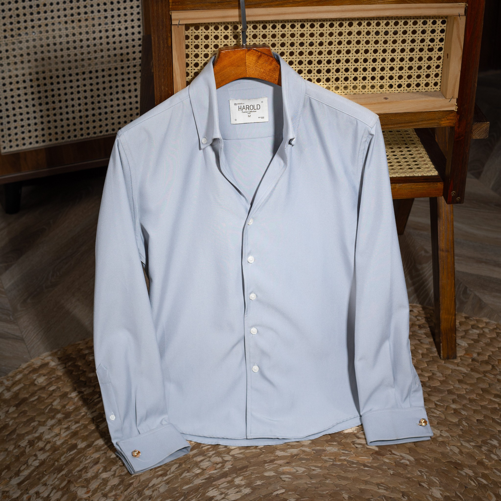 Sơ Mi Button Down Shirt Cufflinks_thumbnail_24