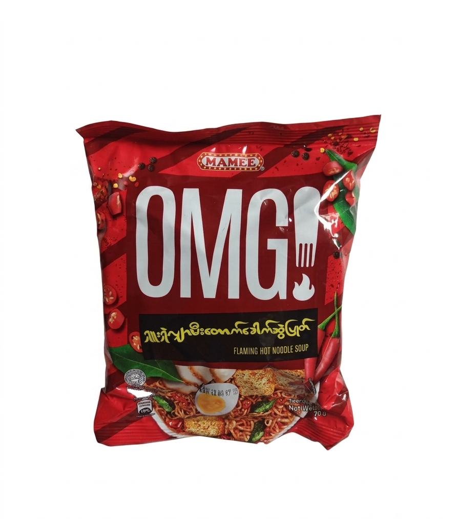 OMG ရှူးရှဲလျှာမီးတောက်အနီ