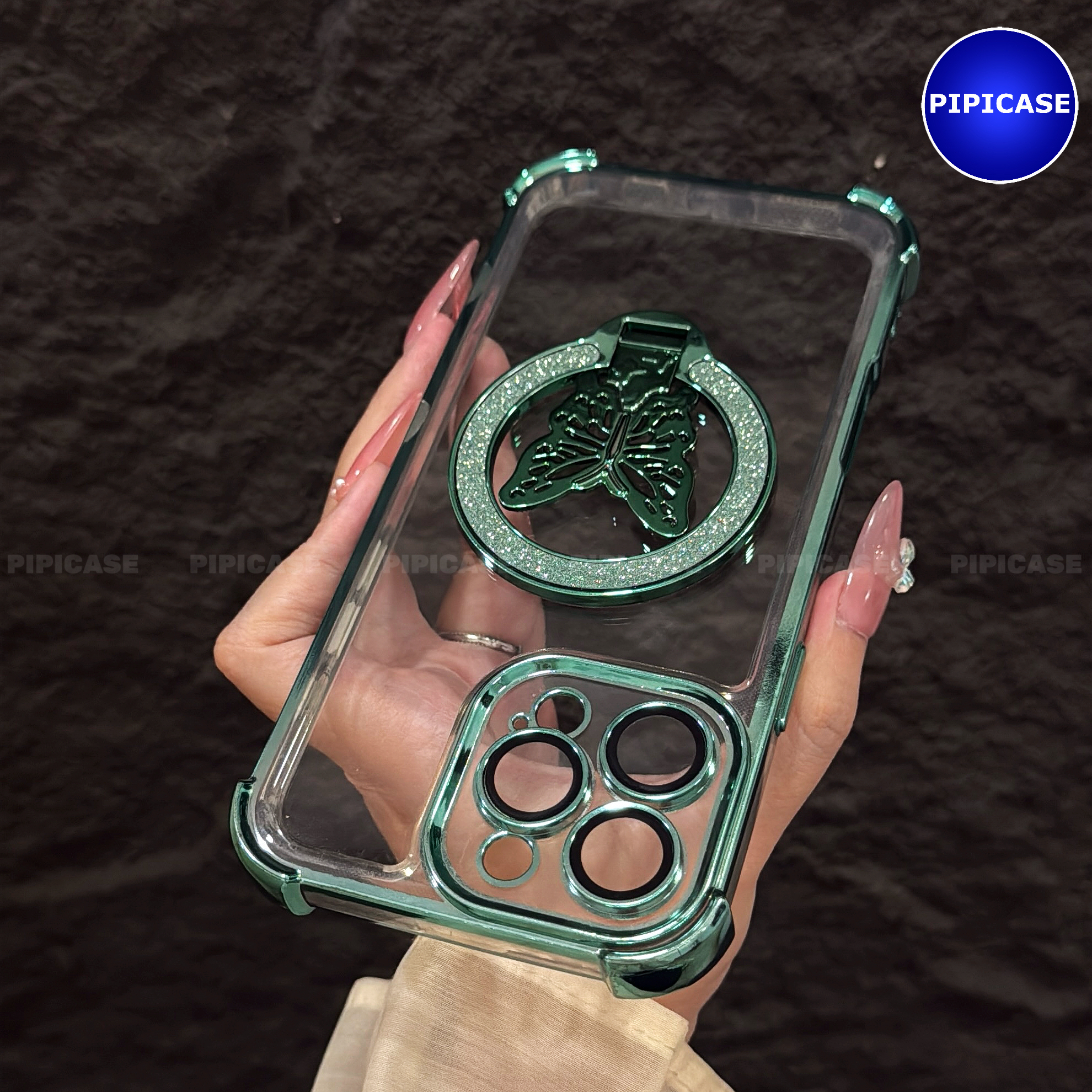 Ốp Lưng iPhone 16 Pro - MO - Xanh Lá