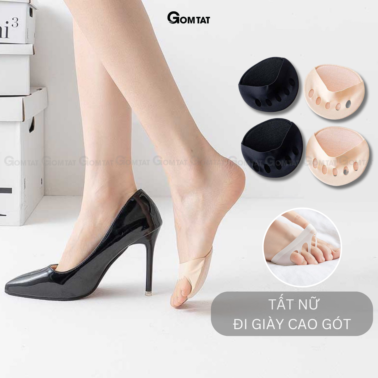 Tất mũi chân đi giày cao gót PO-MUICHAN-3010