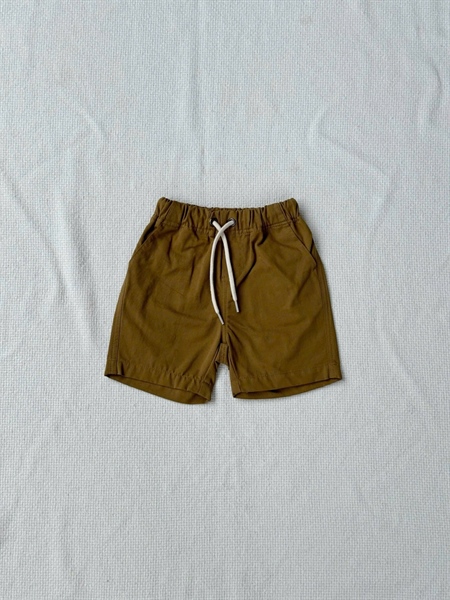 Kaki Cotton Shorts_thumbnail_3