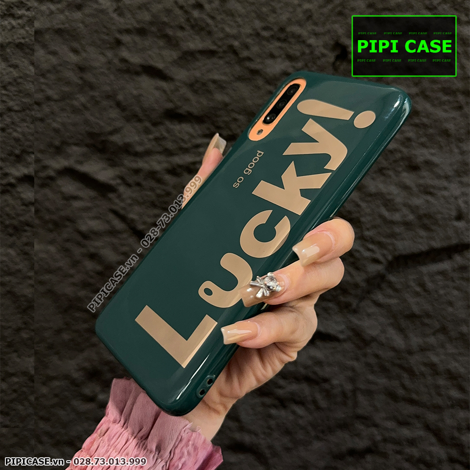 Ốp Lưng Samsung A70 - Lucky - Xanh Lá_thumbnail_3