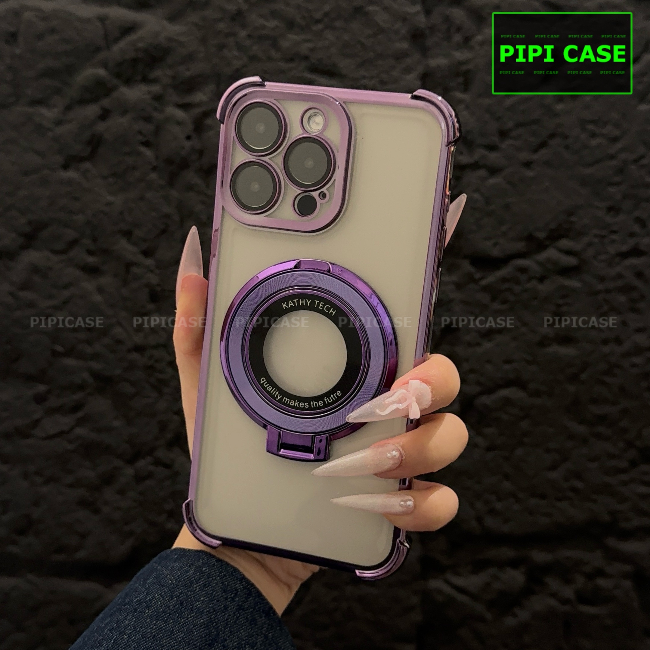 Ốp Lưng iPhone 14 Pro - Ven - Tím_thumbnail_6