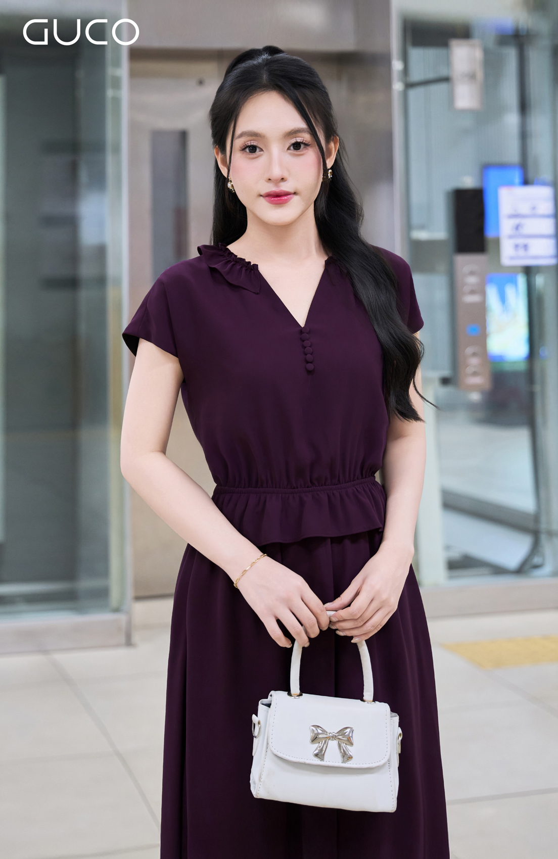 ĐẦM XÒE CỔ TIM BÈO CỔ - TÍM_thumbnail_4