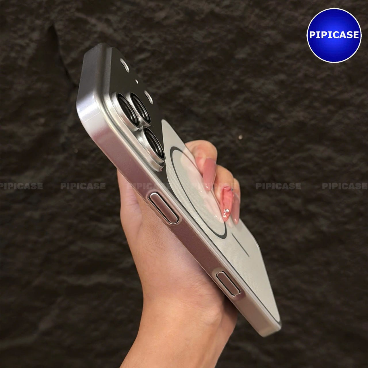 Ốp Lưng iPhone 18 Pro Max - Kan - Bạc_thumbnail_4