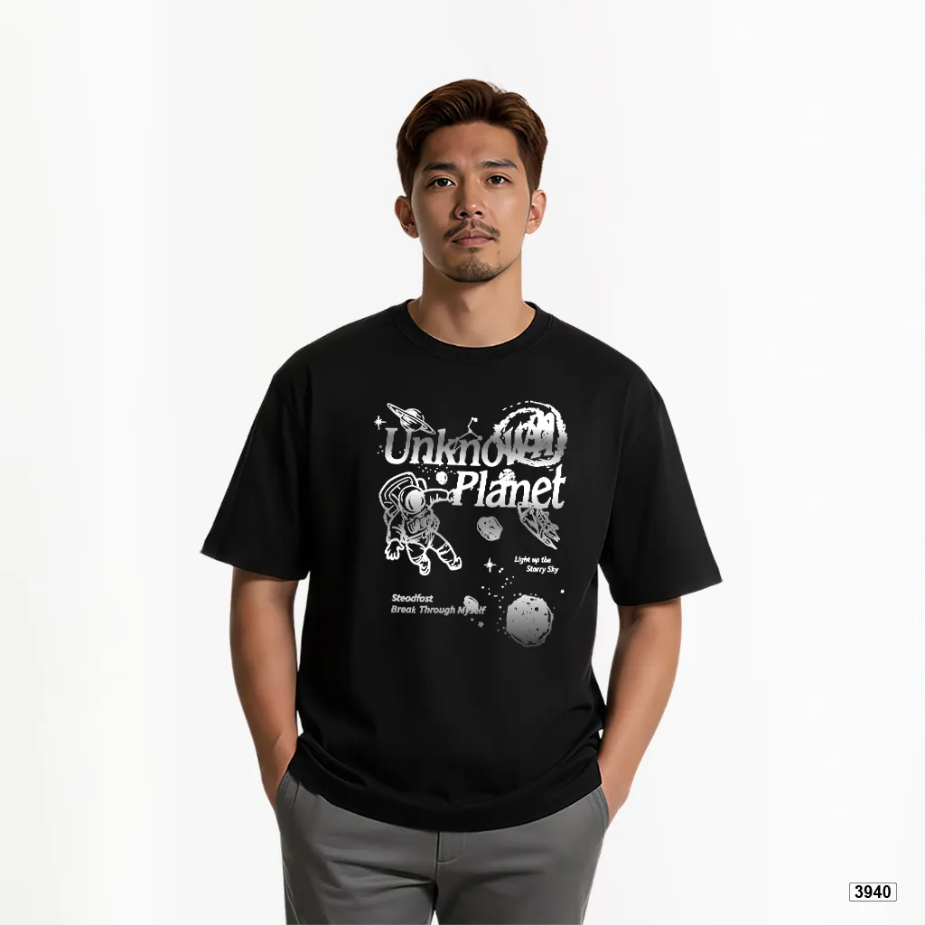 Áo thun form rộng trơn TeePrint 3940_thumbnail_3