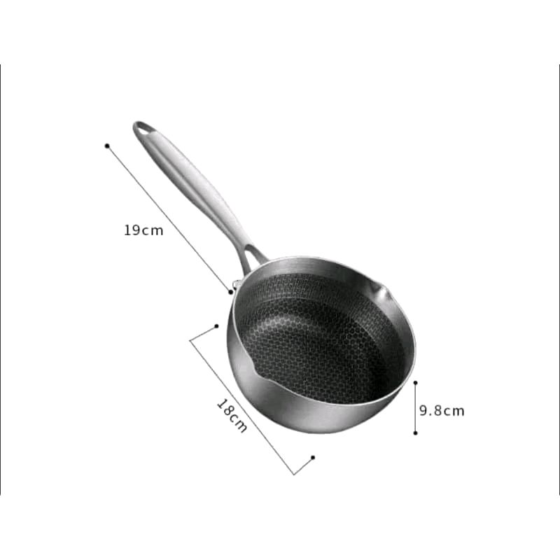 Chảo Chống Dính Sâu Lòng Vân Đá 18 cm Inox 316 - Chất Liệu Bền Bỉ, An Toàn Cho Sức Khỏe_thumbnail_2