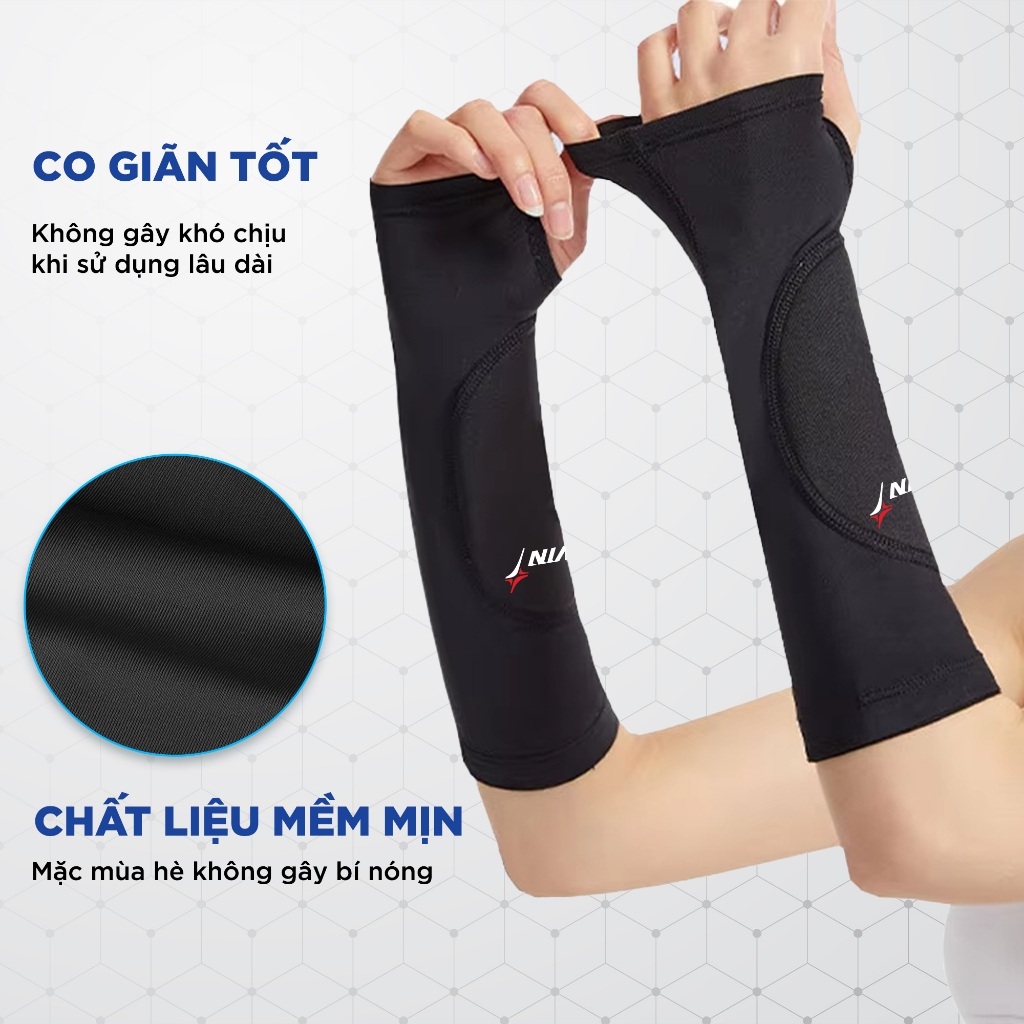 Băng Tay Dài Bóng Chuyền iWin Keepa (1 Cặp) Hỗ Trợ Tập Luyện Thể Thao Đương Đại_thumbnail_6