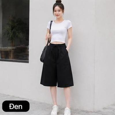 Quần Kaki ngố mã 76  lưng thun Thiết Kế Thời Trang Free size 45-75kg Phong Cách Hiện Đại Thoải Mái Chiều Dài 9 Tấc_thumbnail_6