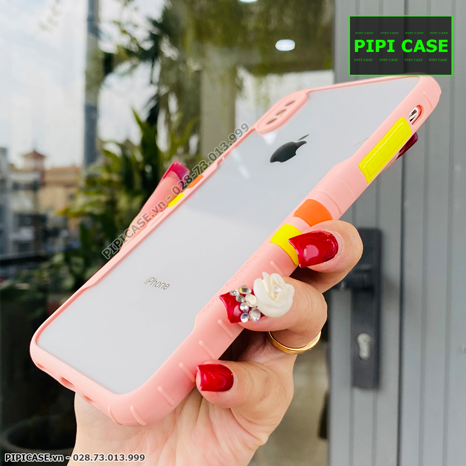 Ốp Lưng iPhone X / XS - Running Man - Hồng_thumbnail_2