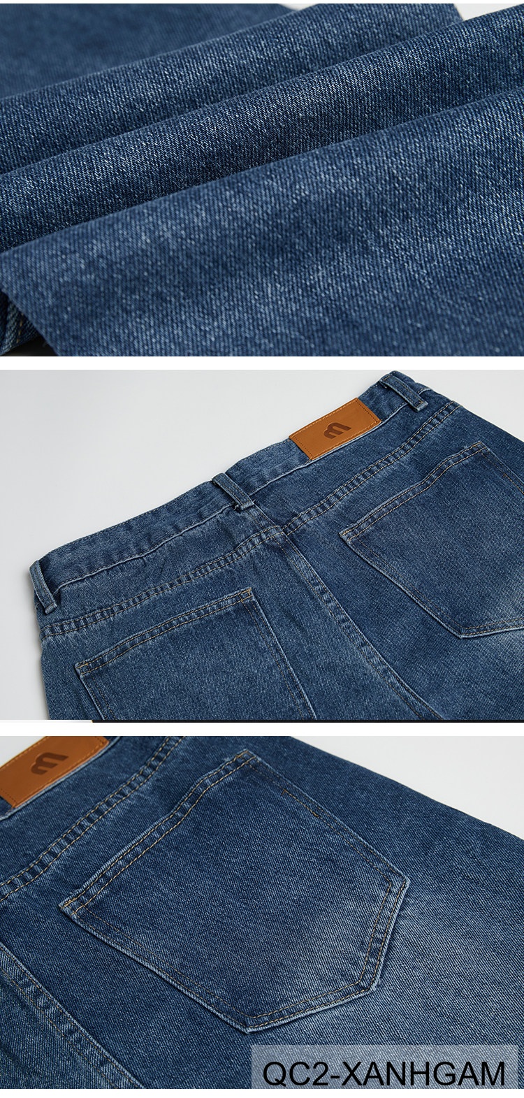 QC2 - Quần Jeans Nam Ống Đứng Chín Tấc Phong Cách Hàn Quốc_thumbnail_7
