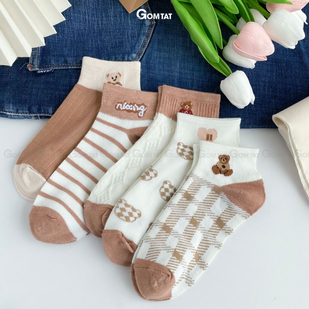 Set 5 đôi tất vớ nữ cổ ngắn UYE-CBCN_thumbnail_97