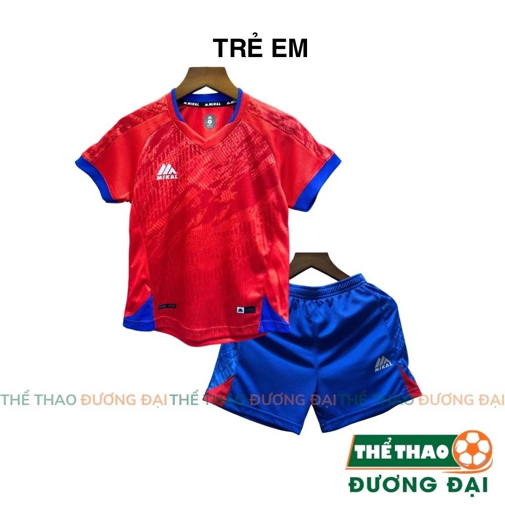 Quần Áo Bóng Đá Mikal Trẻ Em Thun Mè Đồ Đá Banh Cho Bé Thể Thao Đương Đại_thumbnail_4