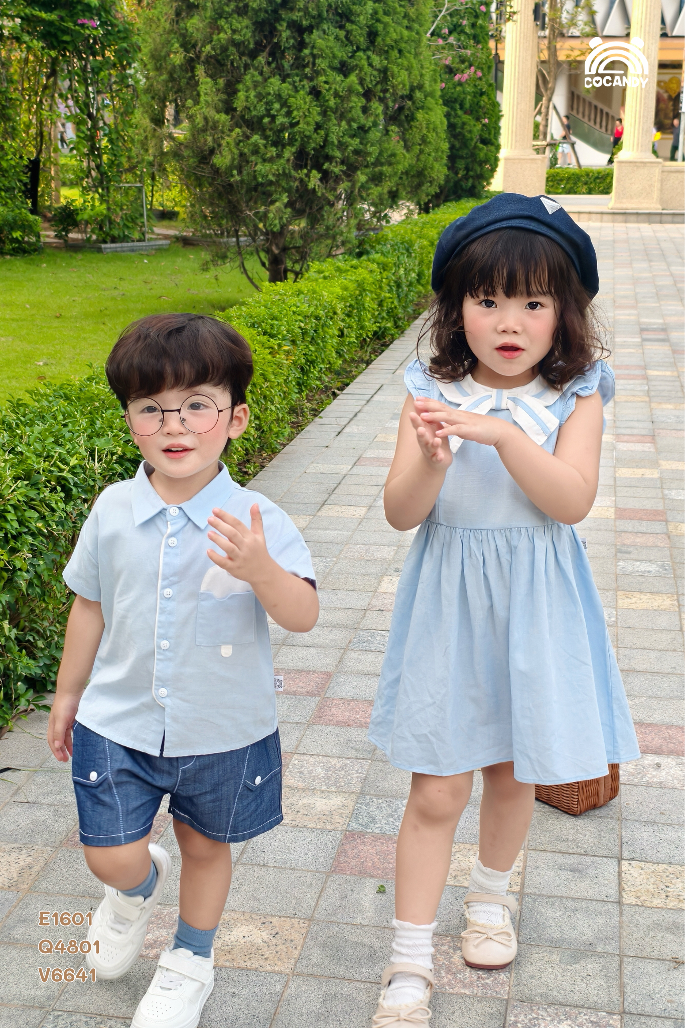 Áo cộc sơ mi XANH DƯƠNG hình cây kem_thumbnail_6