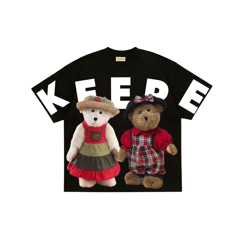 Keepe Teddy DCK T-Shirt - Cotton 100%
