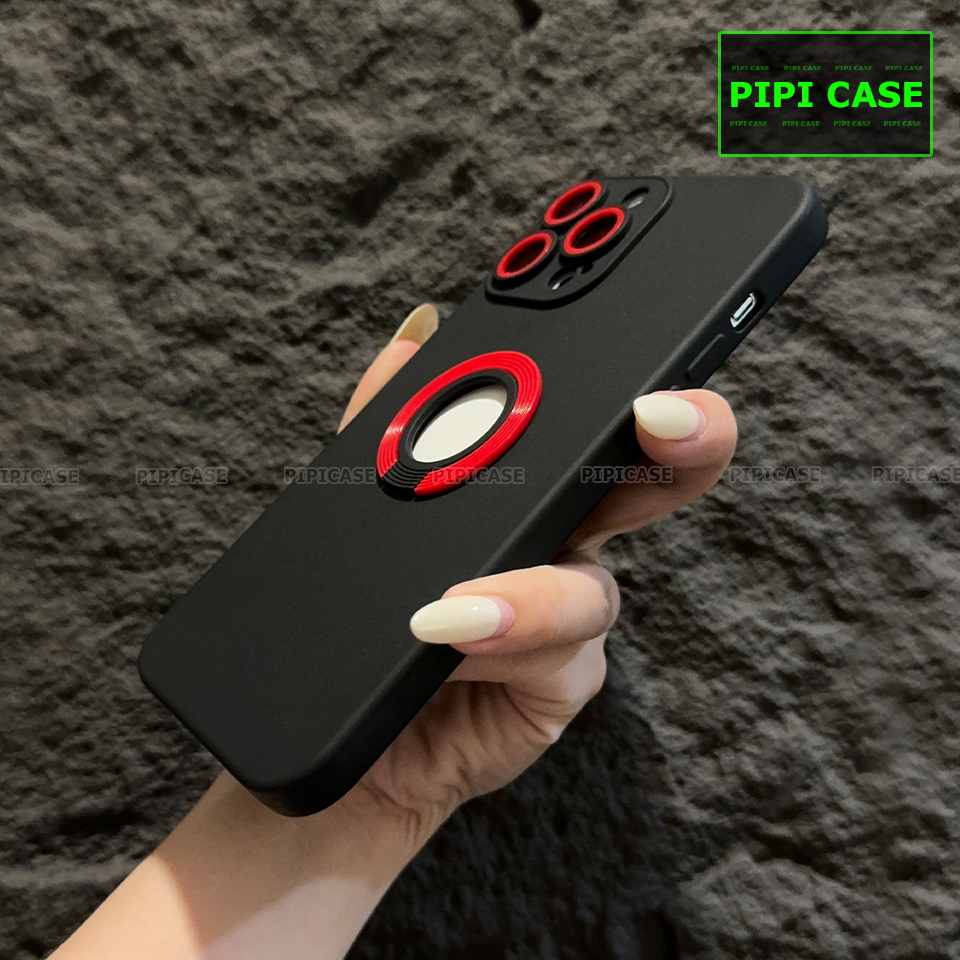 Ốp Lưng iPhone 13 Pro - Kino - Đỏ Đen_thumbnail_2