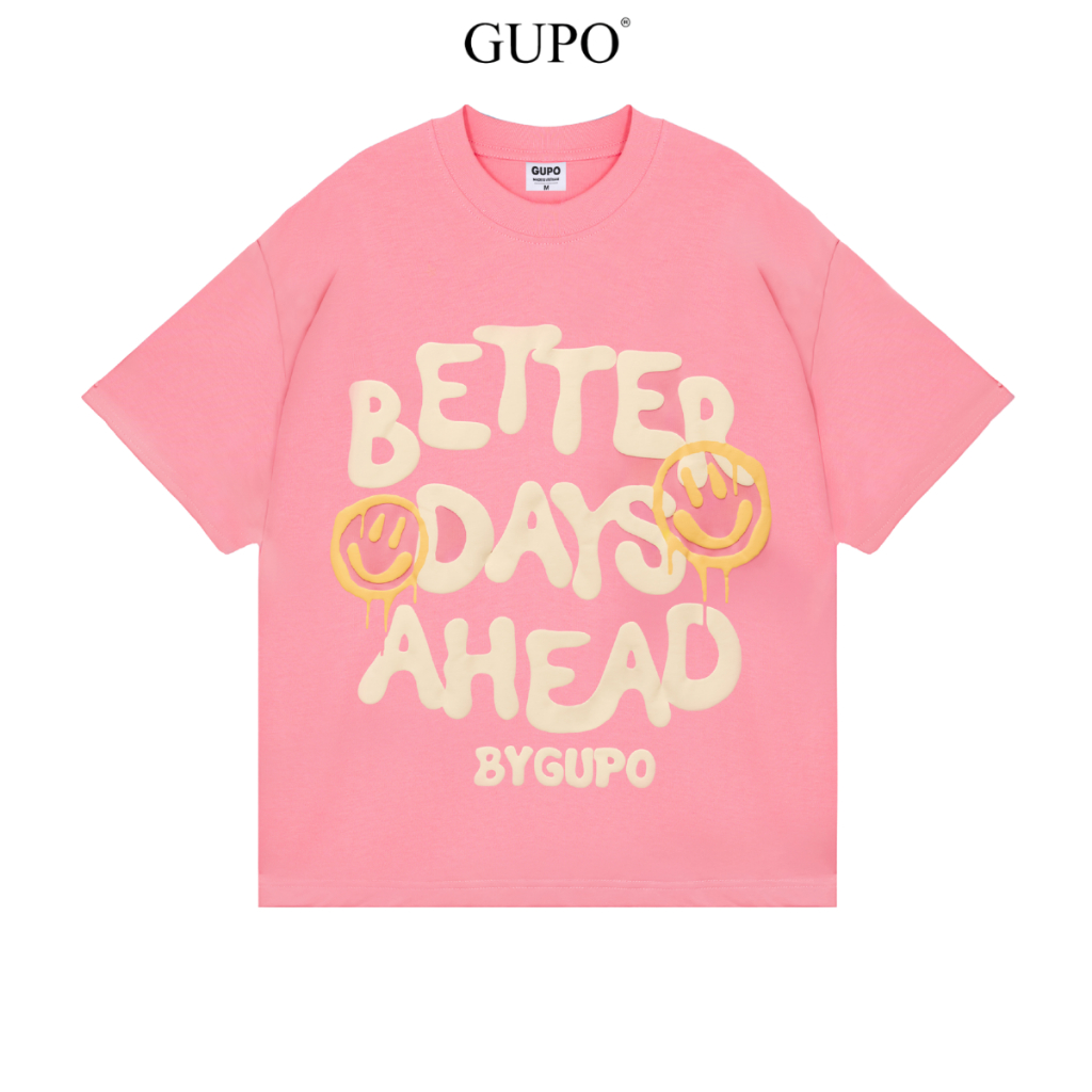 Áo Thun Oversize 280GSM In Phồng GUPO Local Brand Unisex Form Rộng Thời Trang TS036_thumbnail_7