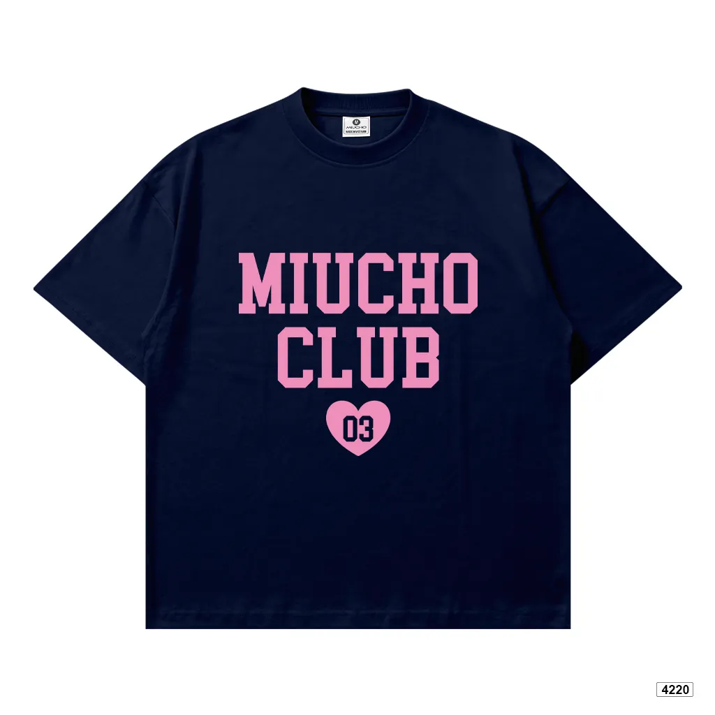 Áo thun boxy unisex phối chữ basic Miucho 4220_thumbnail_11