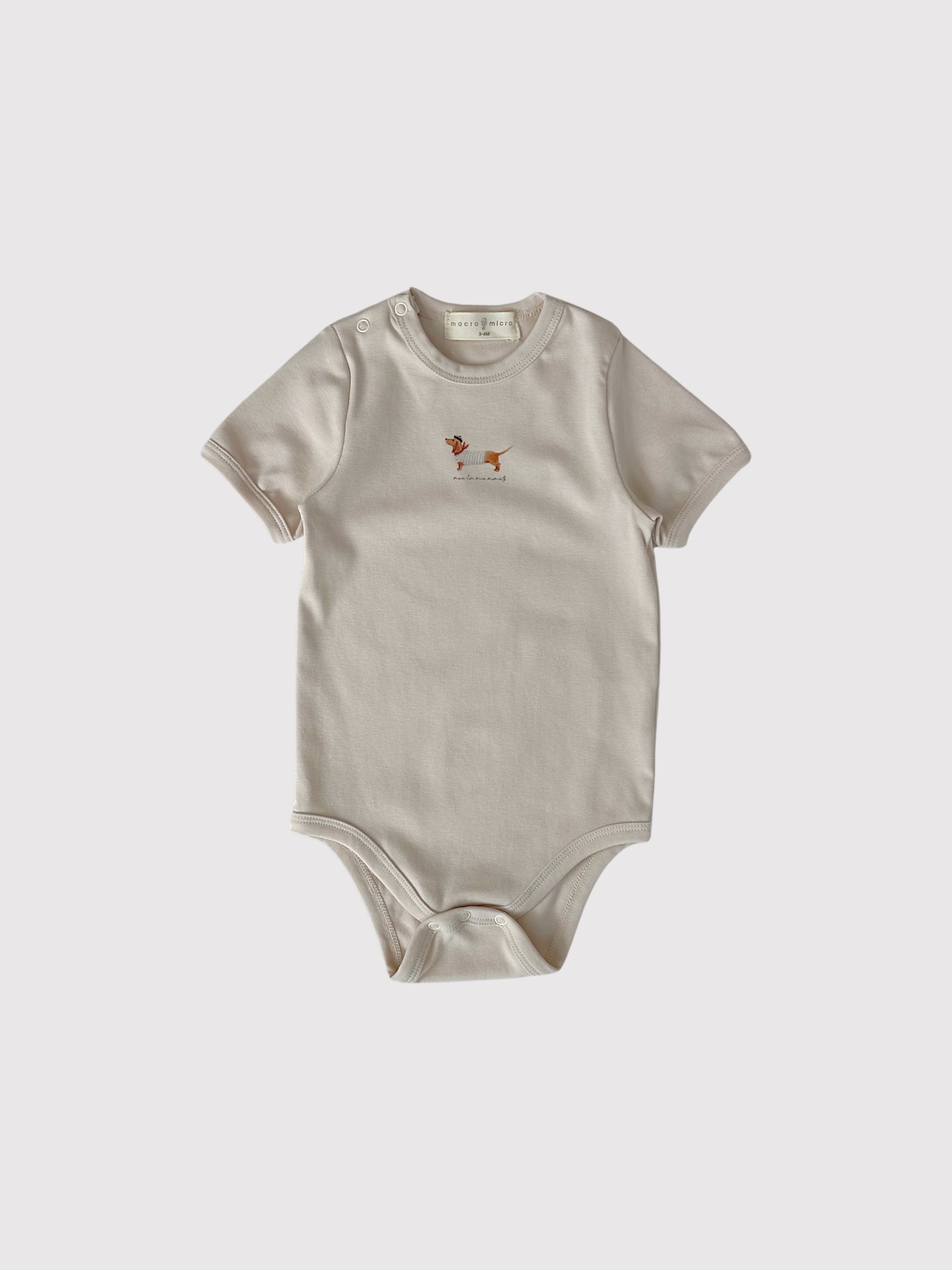 Mini Dachshund Bodysuit 26 (Ngắn Tay)