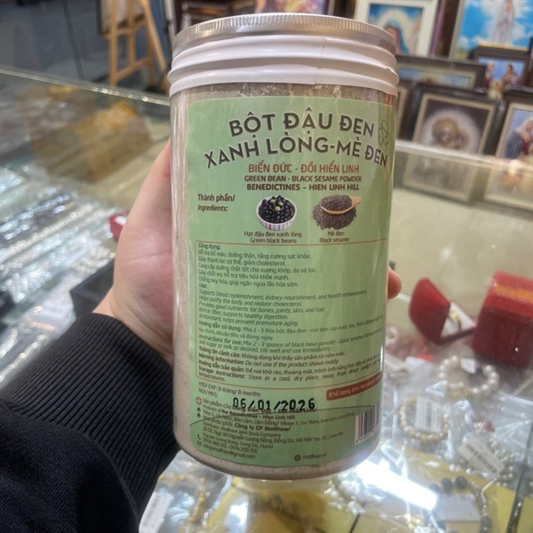 Bột đậu đen xanh lòng-mè đen