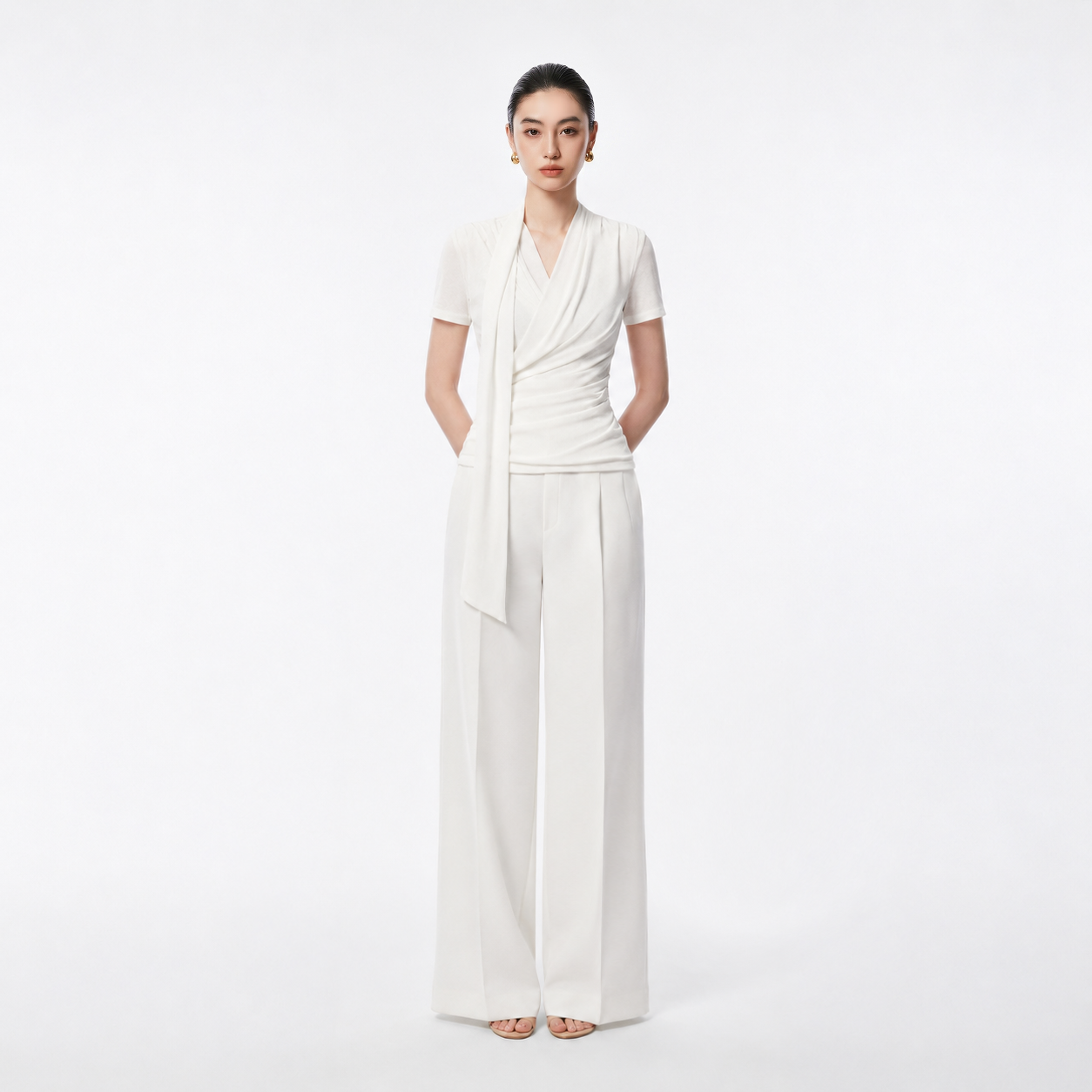 WHITE MERCI TOP