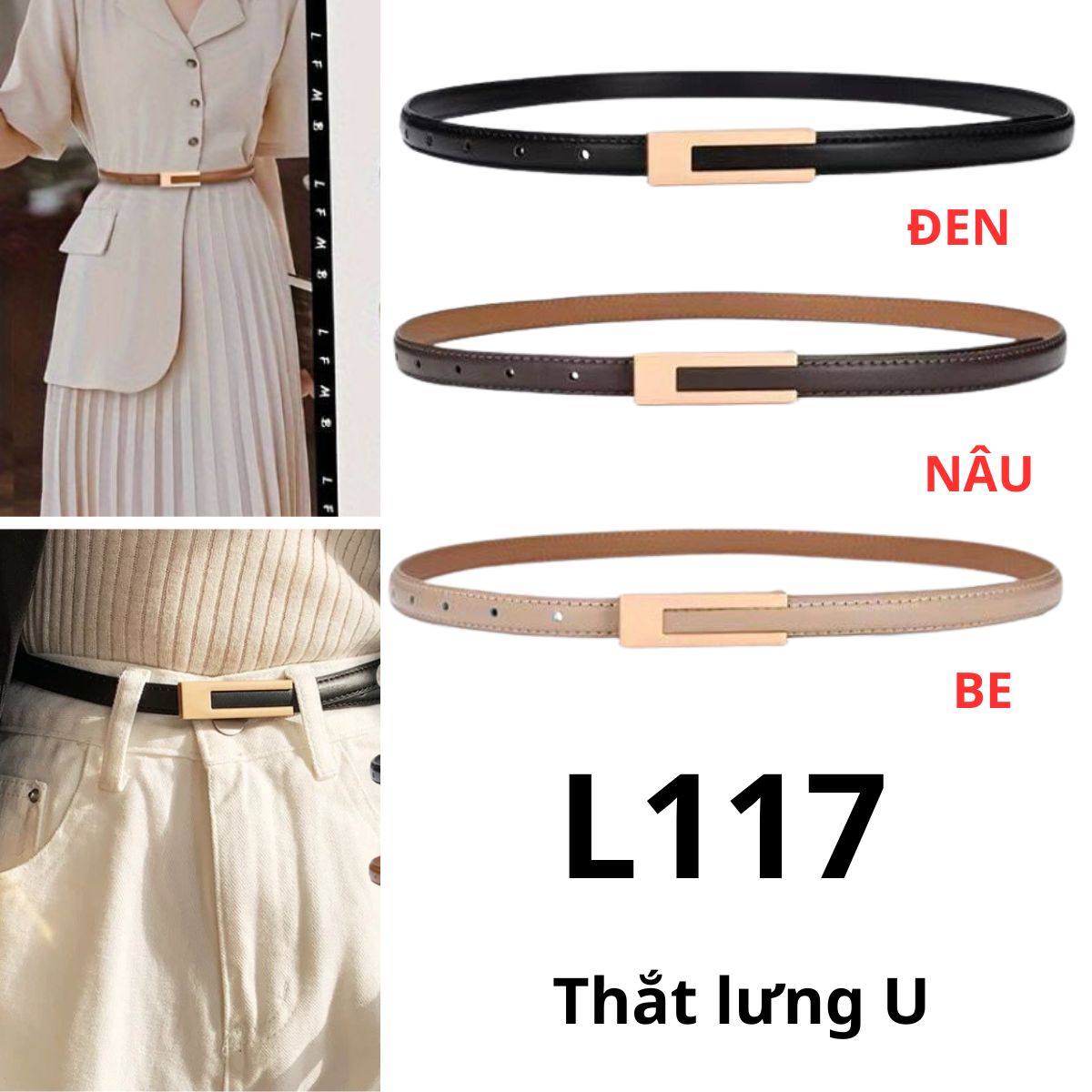 L117 - Thắt lưng U