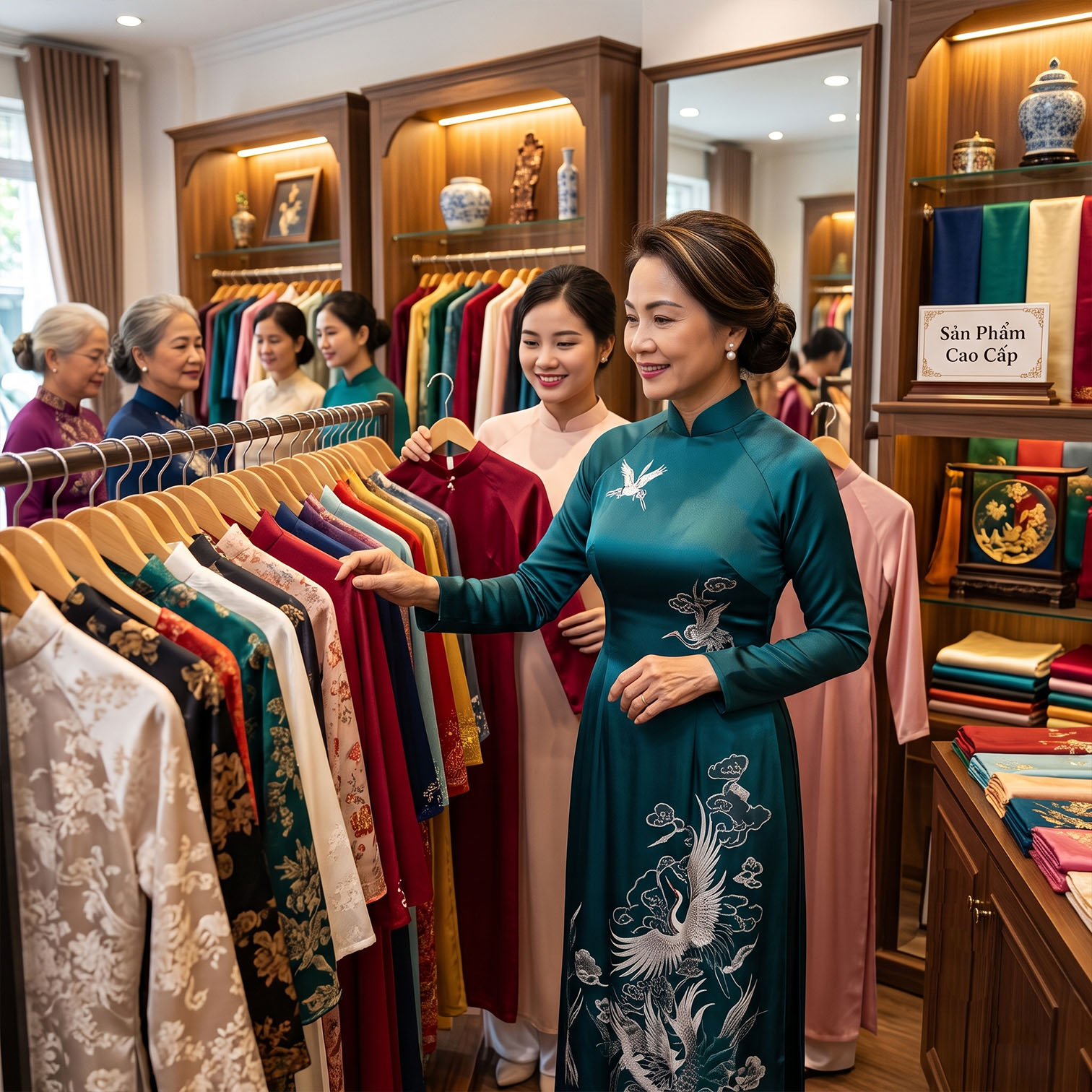 Bí Quyết Chọn Áo Dài Mẹ Chú Rể Đẹp, Sang Trọng Trong Ngày Cưới