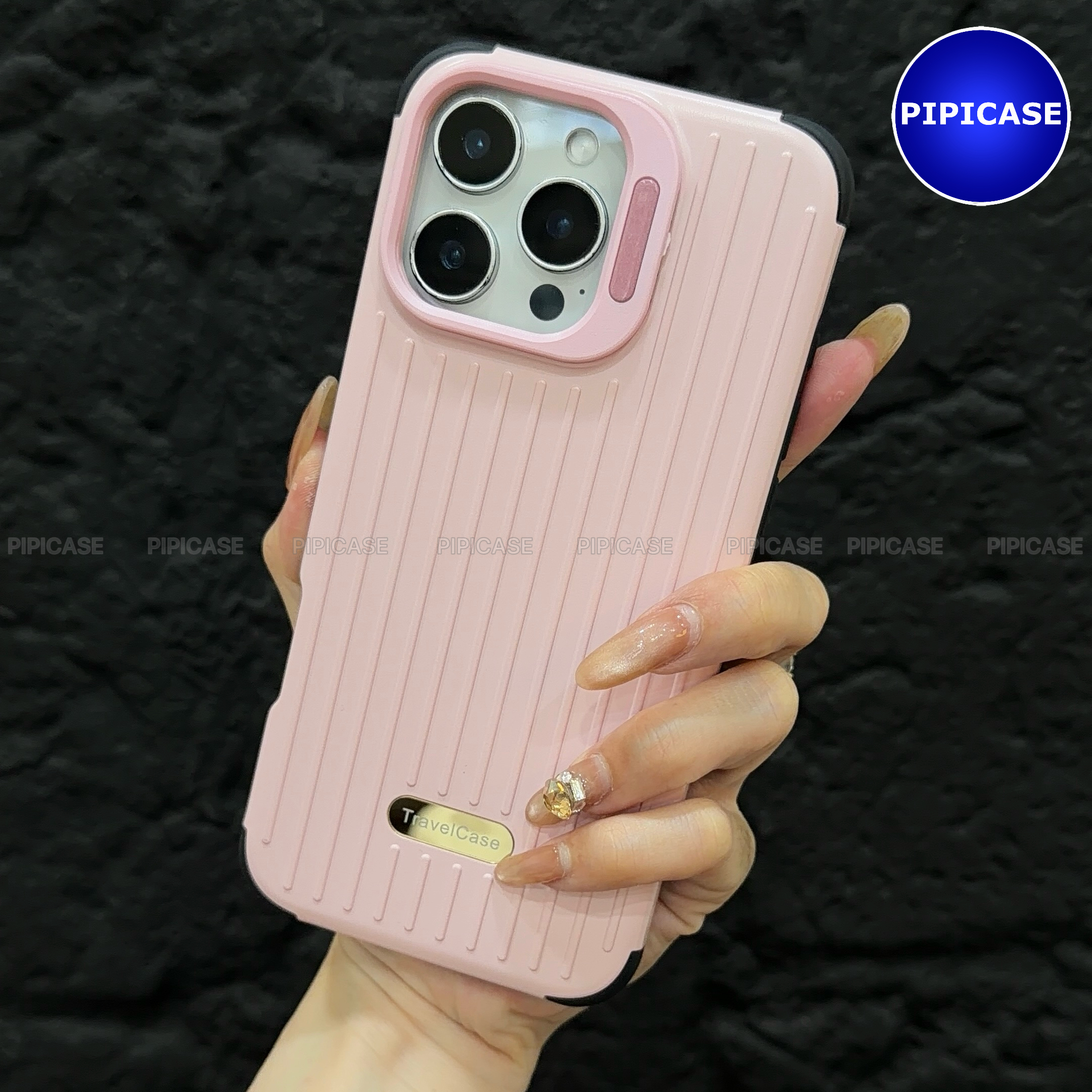 Ốp Lưng iPhone 16 Pro Max - Hondao - Hồng