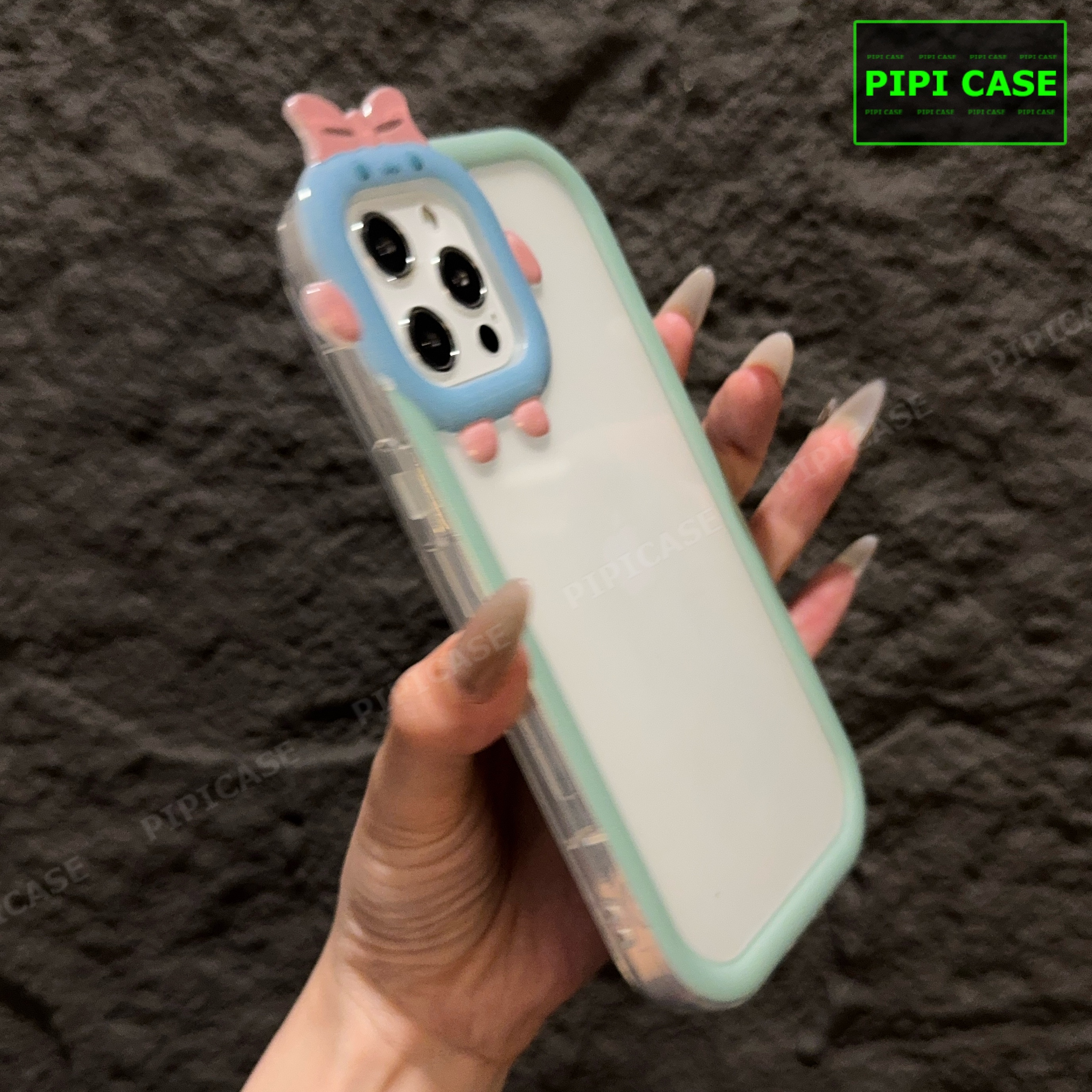 Ốp Lưng iPhone 12 Pro - Chic Cute - Xanh Mint_thumbnail_4