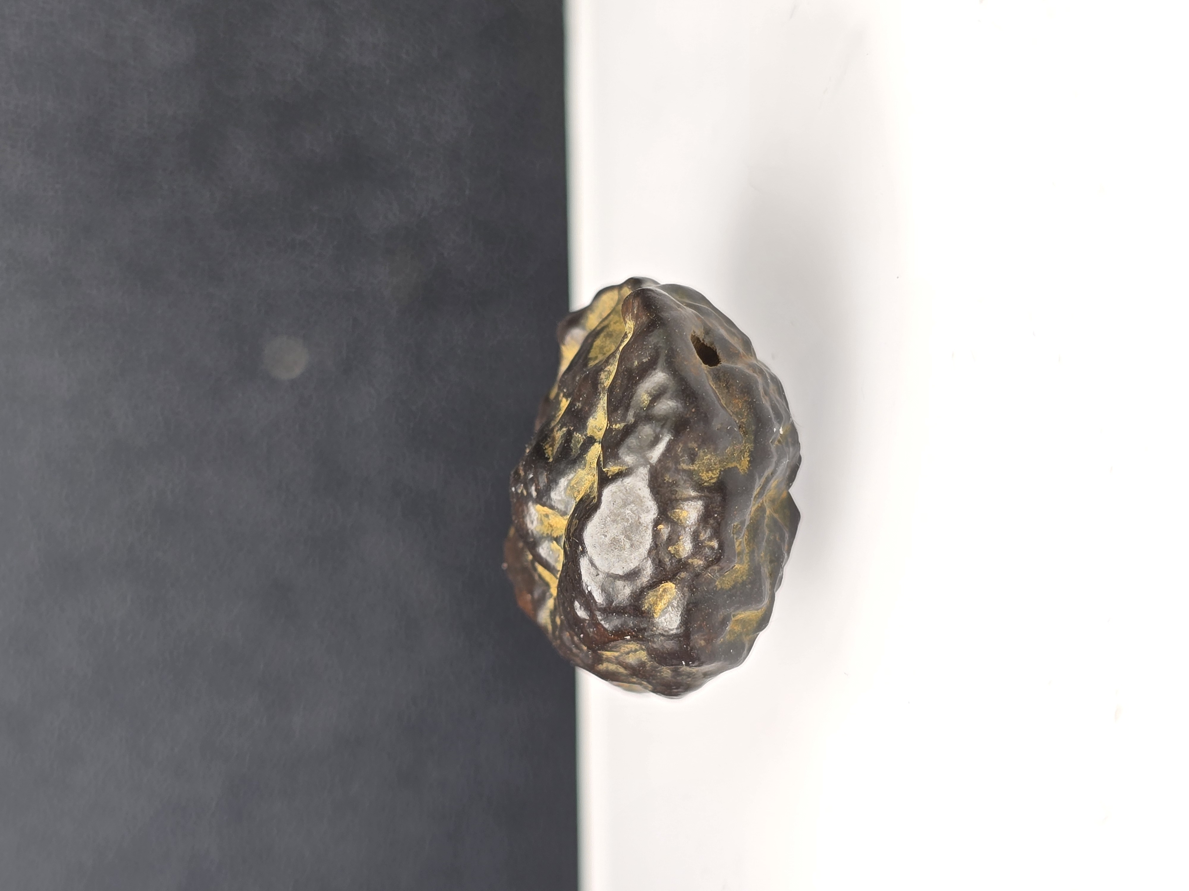 Hạt Đá Tiên Tri Prophecy Stone có xỏ lỗ xuyên - xuất xứ khu vực sa mạc Sahara, Ai Cập Size ~2cm_thumbnail_10