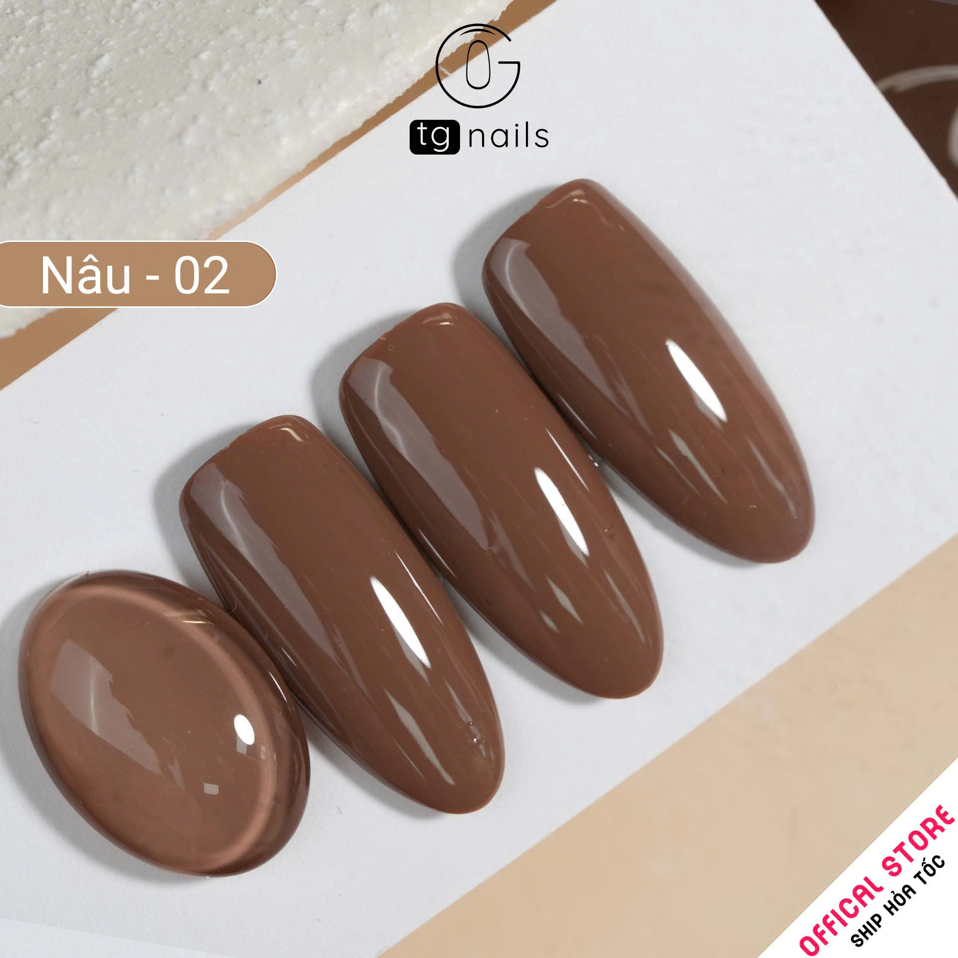 Sơn gel Nâu TG chai 10g_thumbnail_2