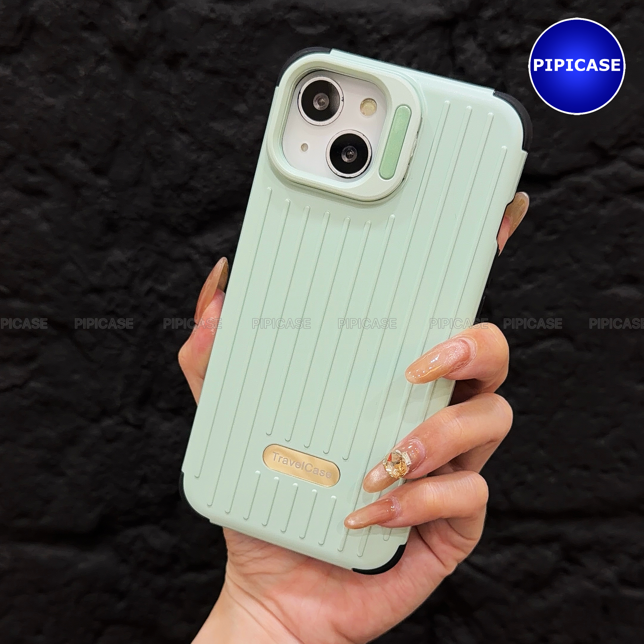 Ốp Lưng iPhone 13 - Hondao - Xanh Mint_thumbnail_4