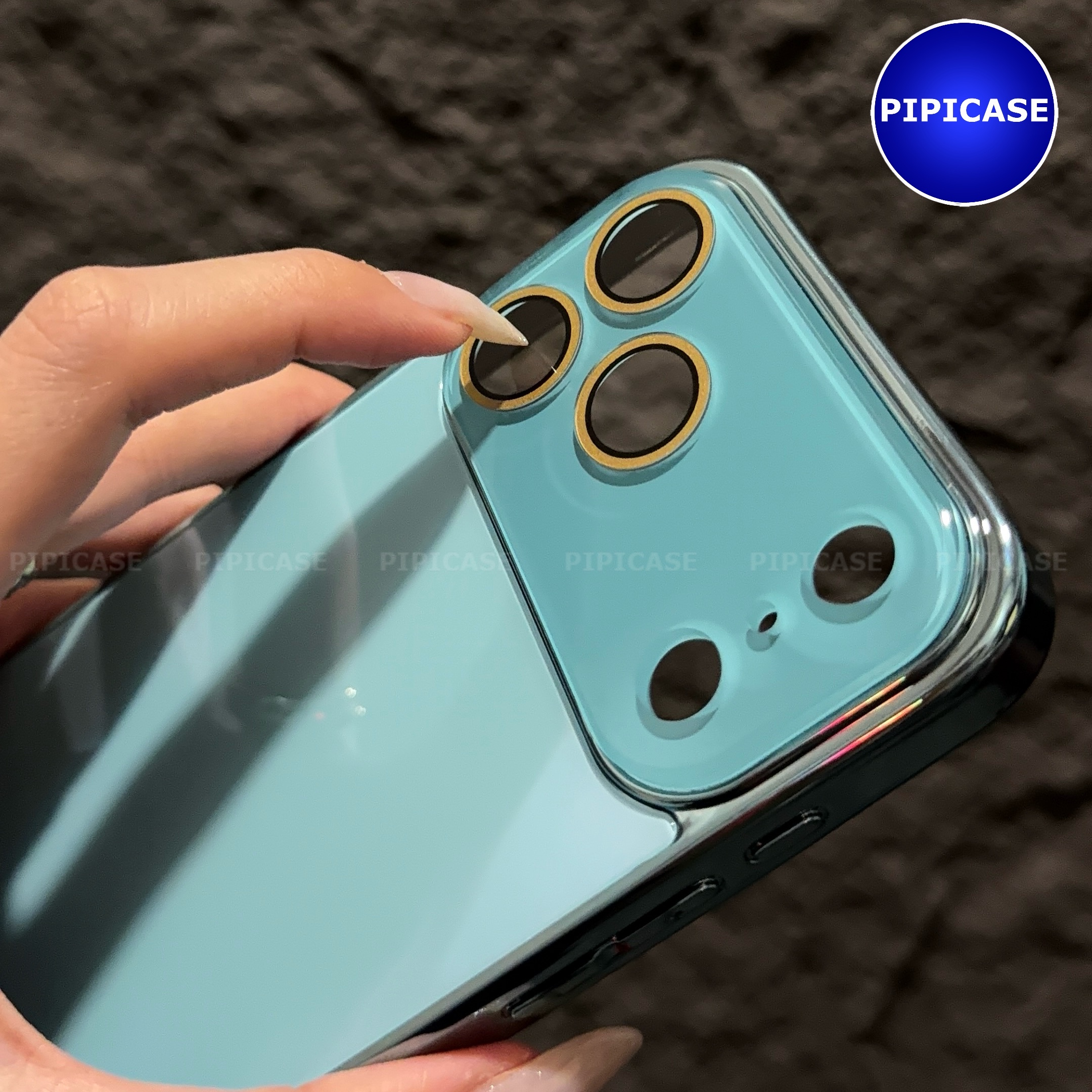 Ốp Lưng iPhone 17 Pro Max - Gash - Xanh Ngọc_thumbnail_1