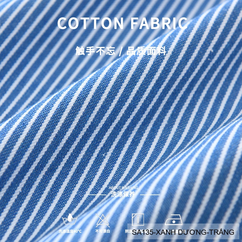 SA135 - Áo Sơ Mi Nam Dài Tay Phong Cách Nhật Bản Chất Cotton Thoáng Mát_thumbnail_6