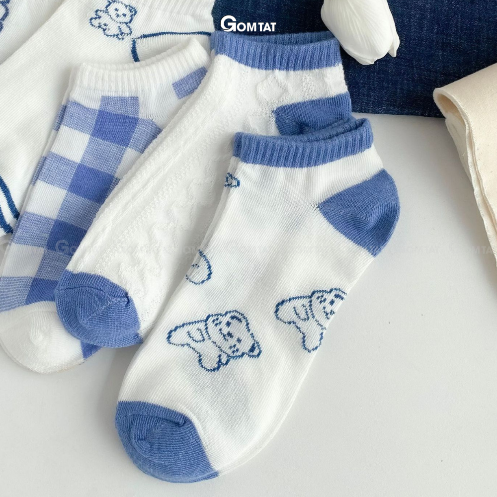 Set 5 đôi tất vớ nữ cổ ngắn UYE-CBCN_thumbnail_105