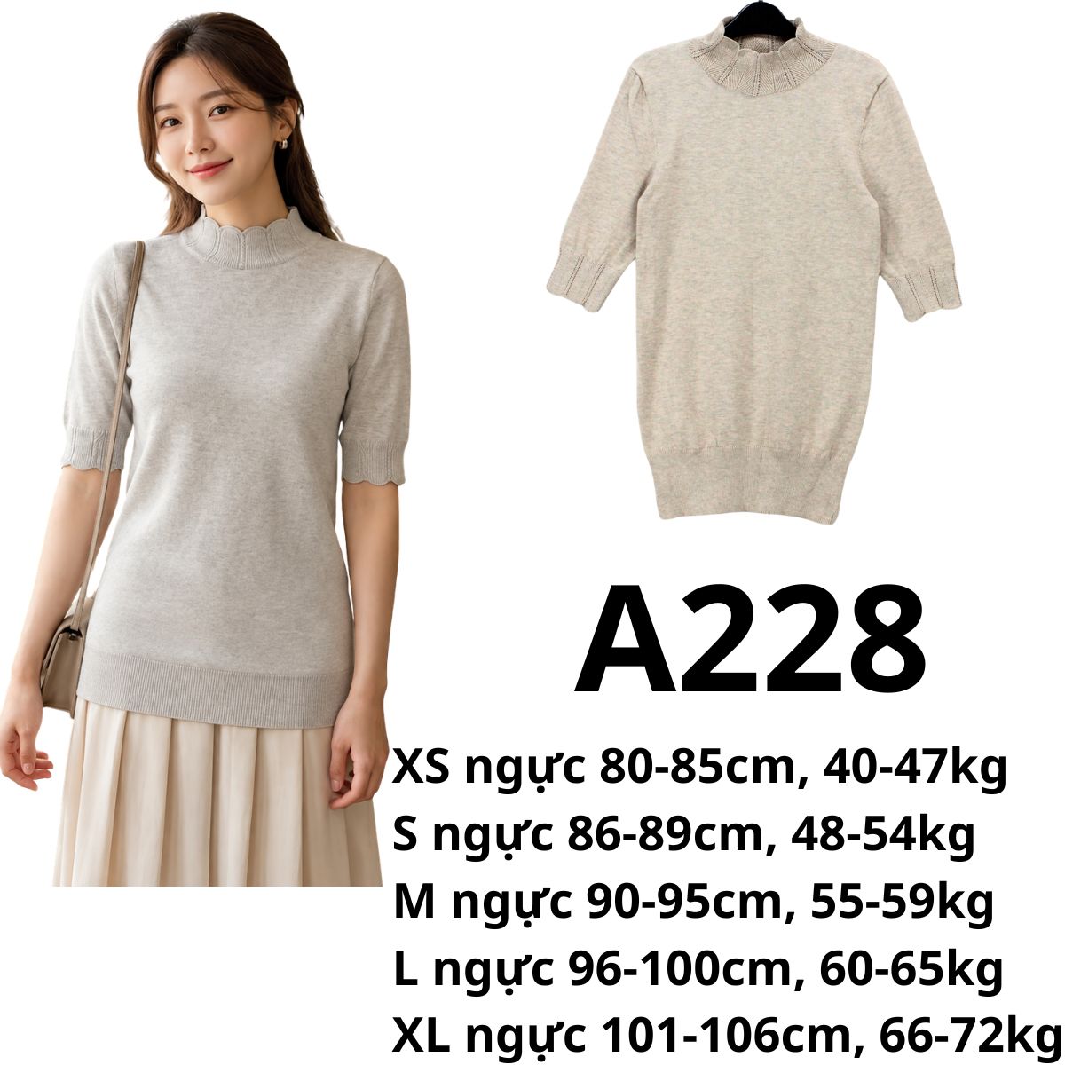 A228- Áo len TN