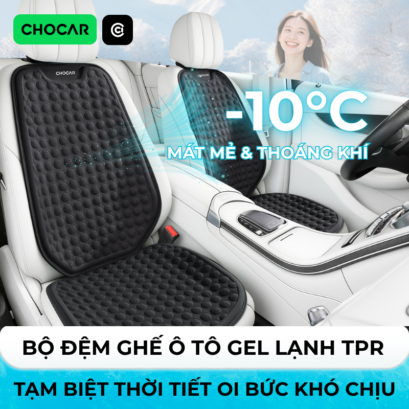 Đệm ghế ô tô TPR CoolGel
