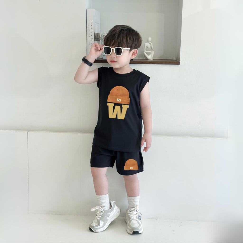 [XẢ KHO BỘ BA LỖ] Bộ ba lỗ cho bé trai nhiều mẫu lẻ size từ 15-40kg - Quần áo bé trai - Loza Kids XABL01_thumbnail_12