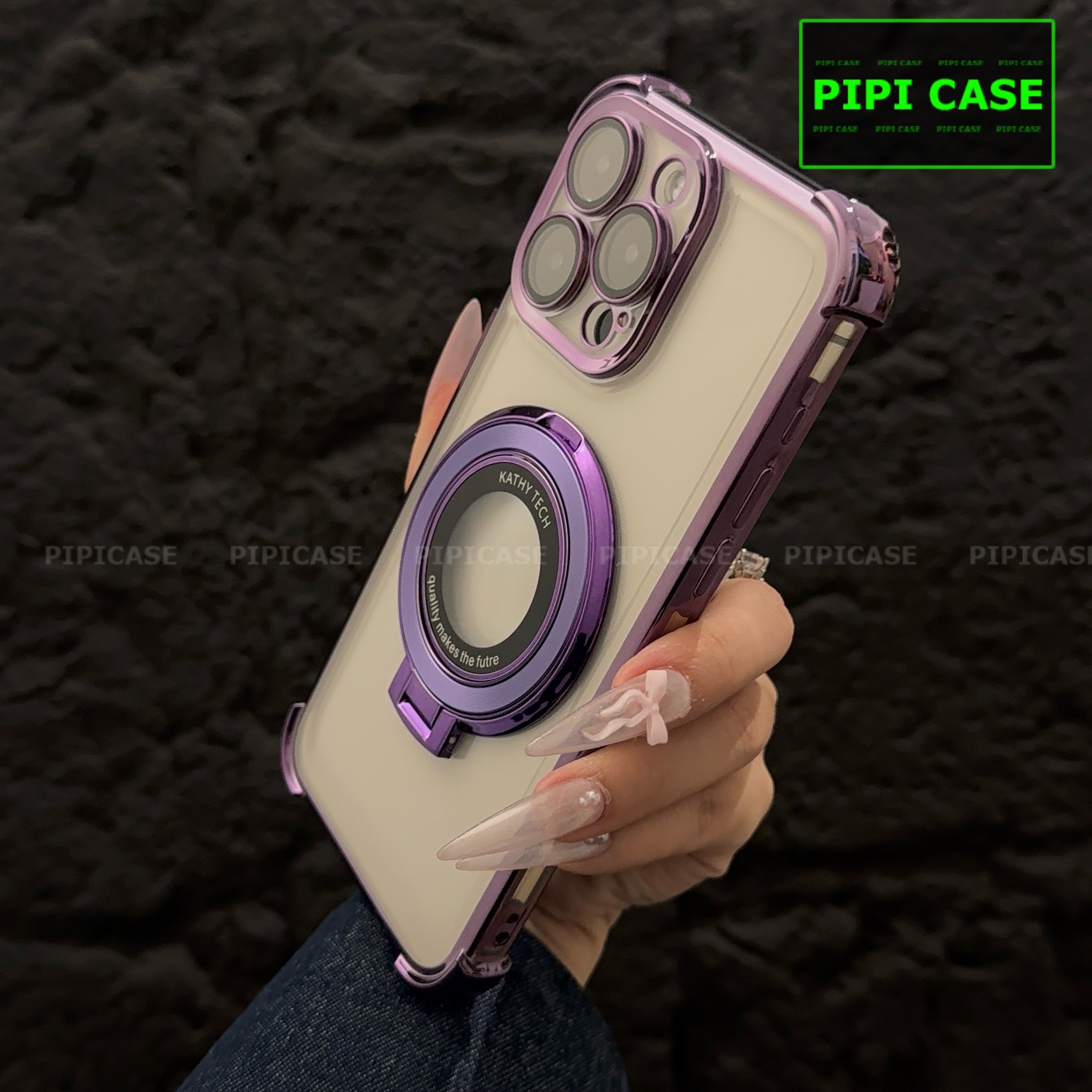 Ốp Lưng iPhone 14 Pro - Ven - Tím_thumbnail_12