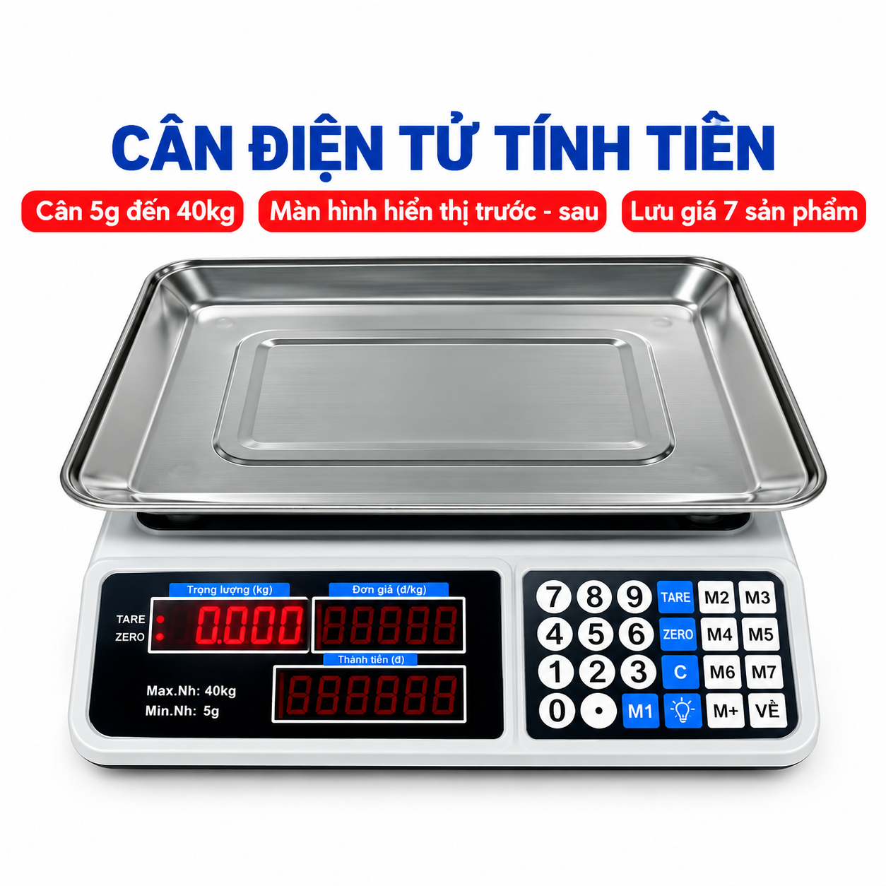 Cân điện tử tính tiền 40KG