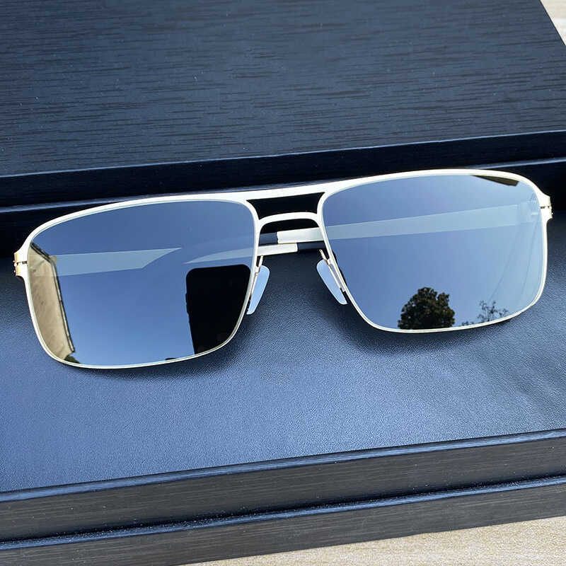 Kính Mát Nam Cao Cấp, Kính Phân Cực Cho Lái Xe Chống Nắng Gọng Thép UV400