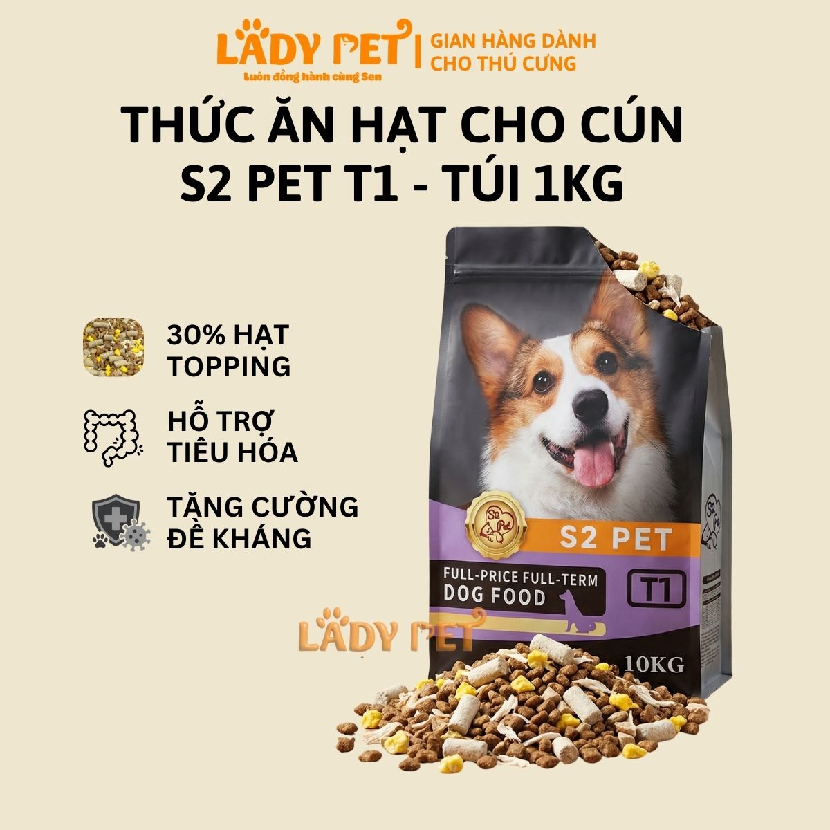 Hạt Trộn Đồ Sấy S2 PET T1 Cho Chó_thumbnail_9