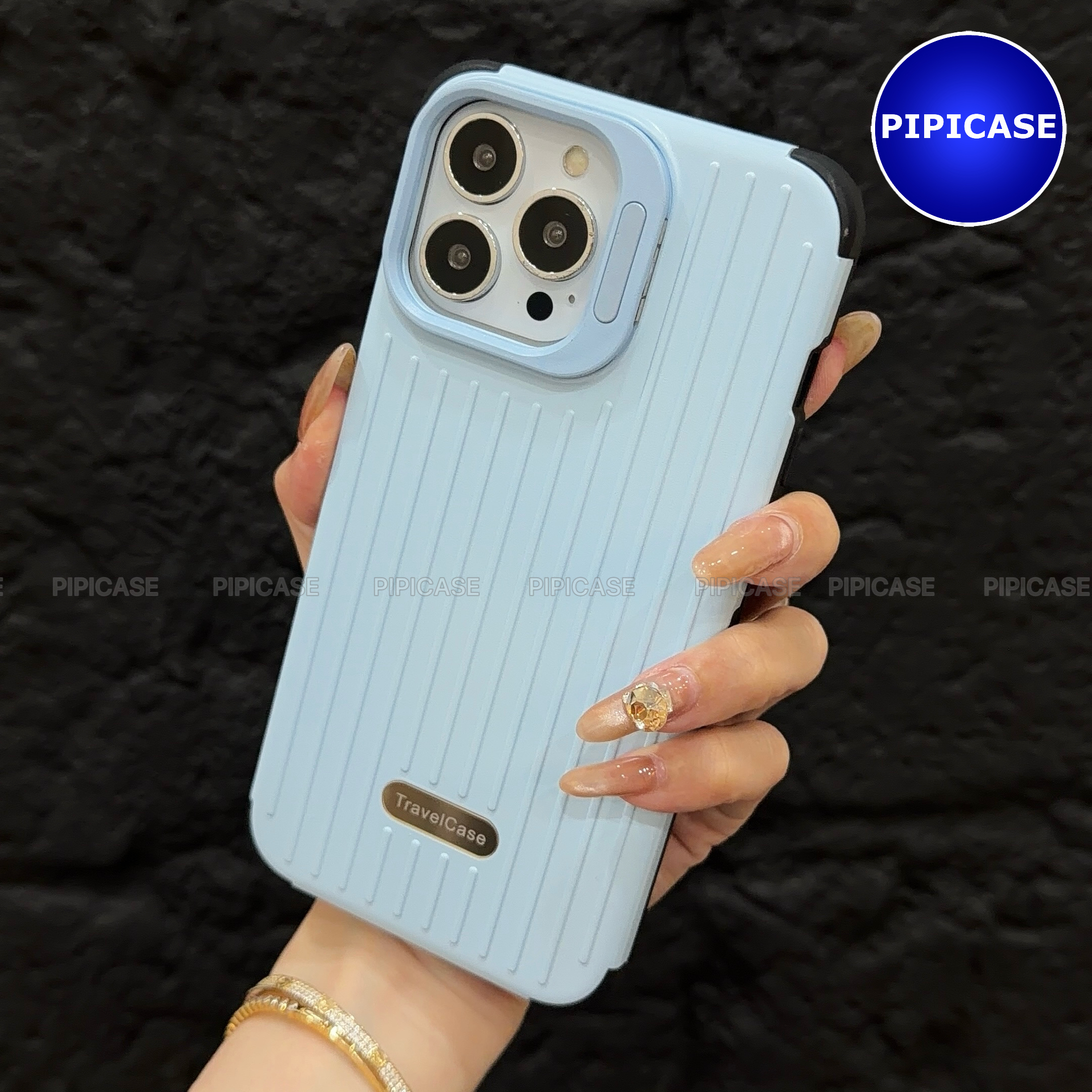 Ốp Lưng iPhone 12 Pro Max - Hondao - Xanh Nhạt
