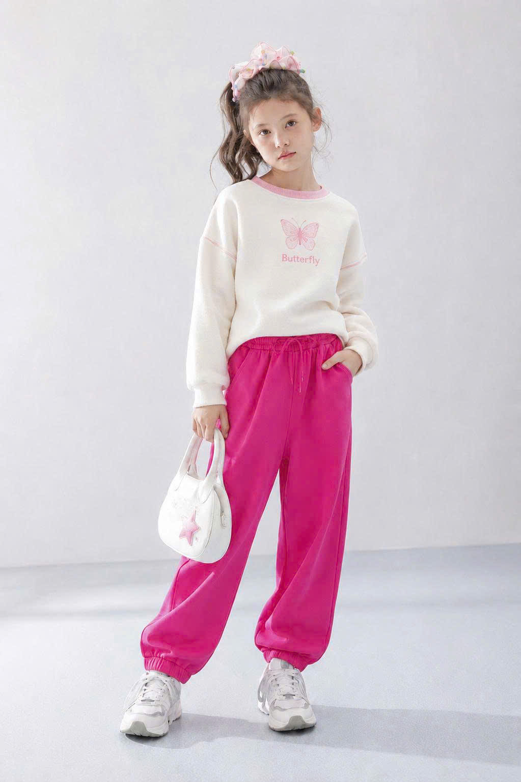 Set 4 Quần jogger KIDS màu hồng - Q103 (SALE)_thumbnail_6