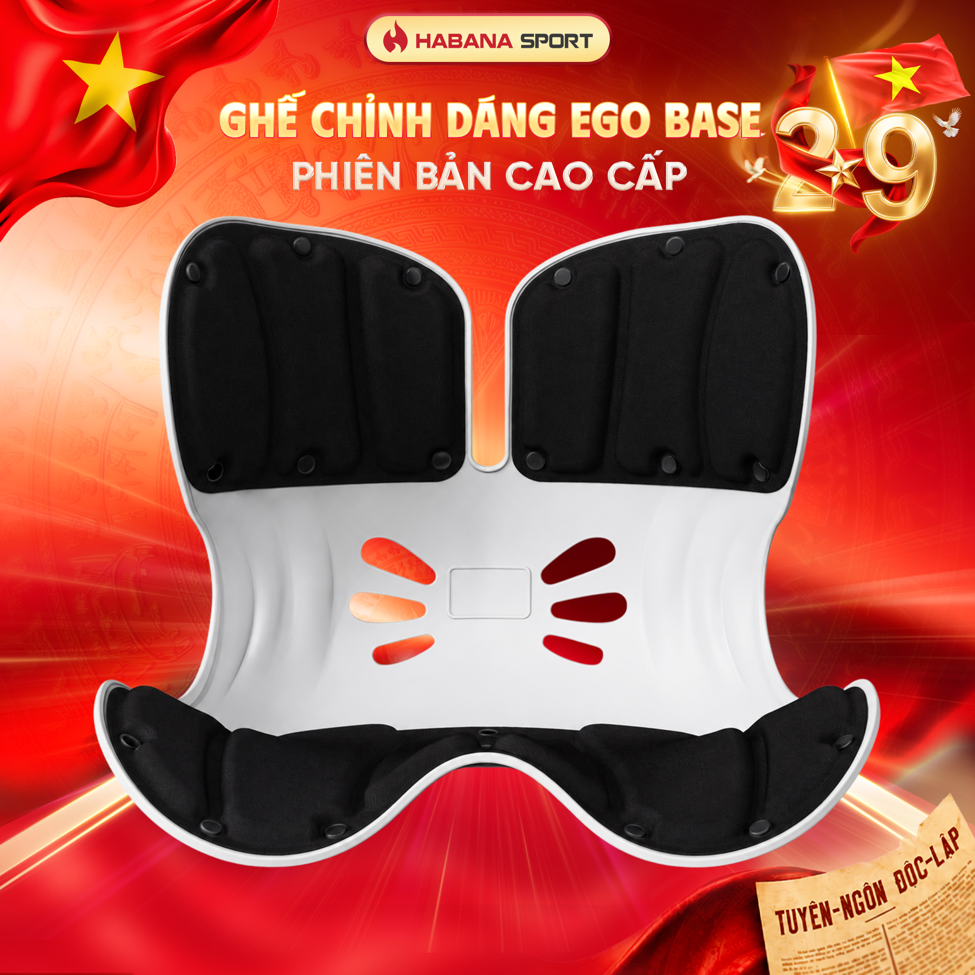 Ghế Chỉnh Dáng HABANA EGO BASE 