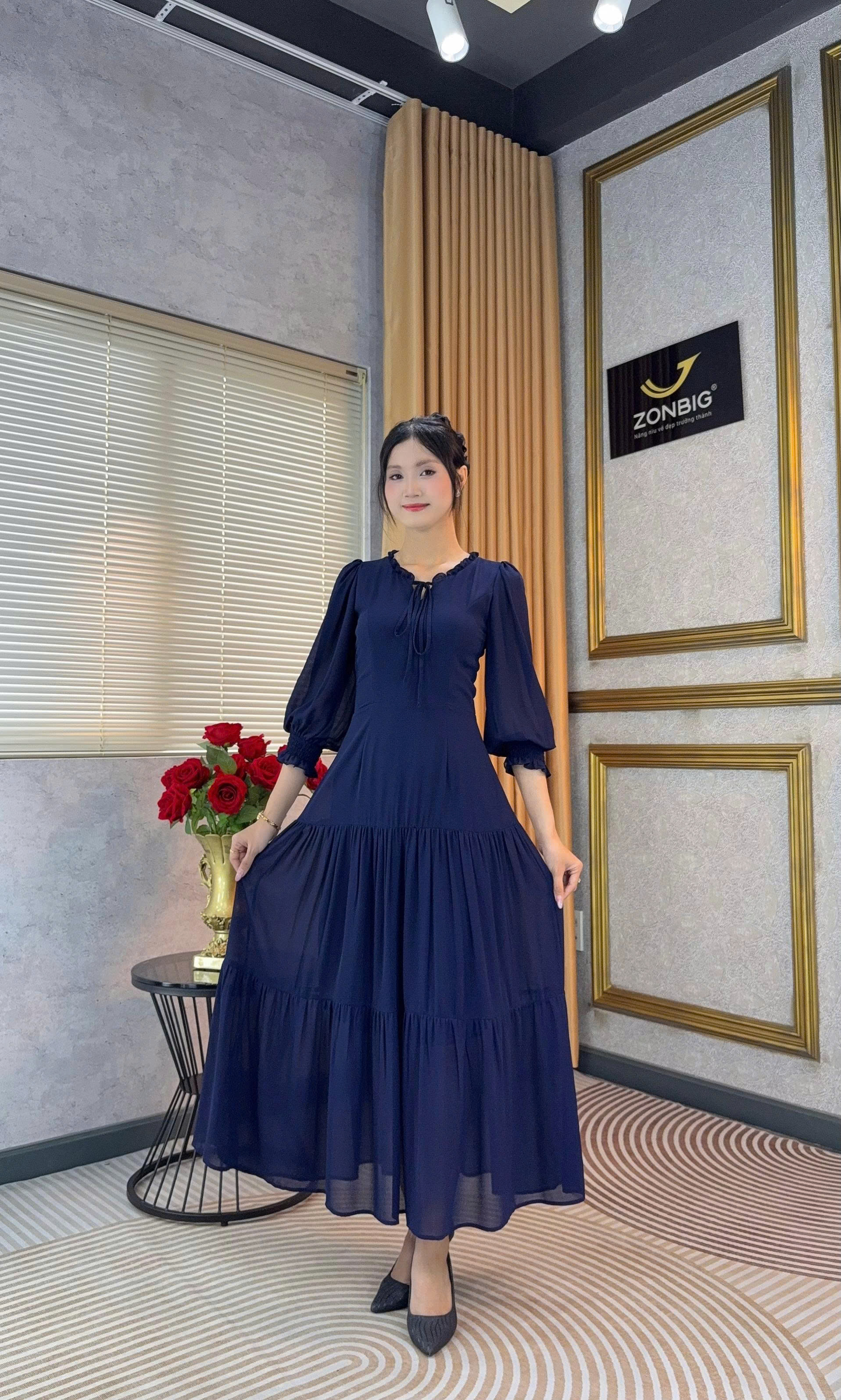 Đầm maxi - Y2224 - Thương hiệu ZONBIG_thumbnail_2