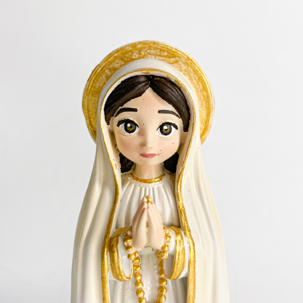 Tượng Đức Mẹ Tà Pao chibi 15cm vẽ tay_thumbnail_1