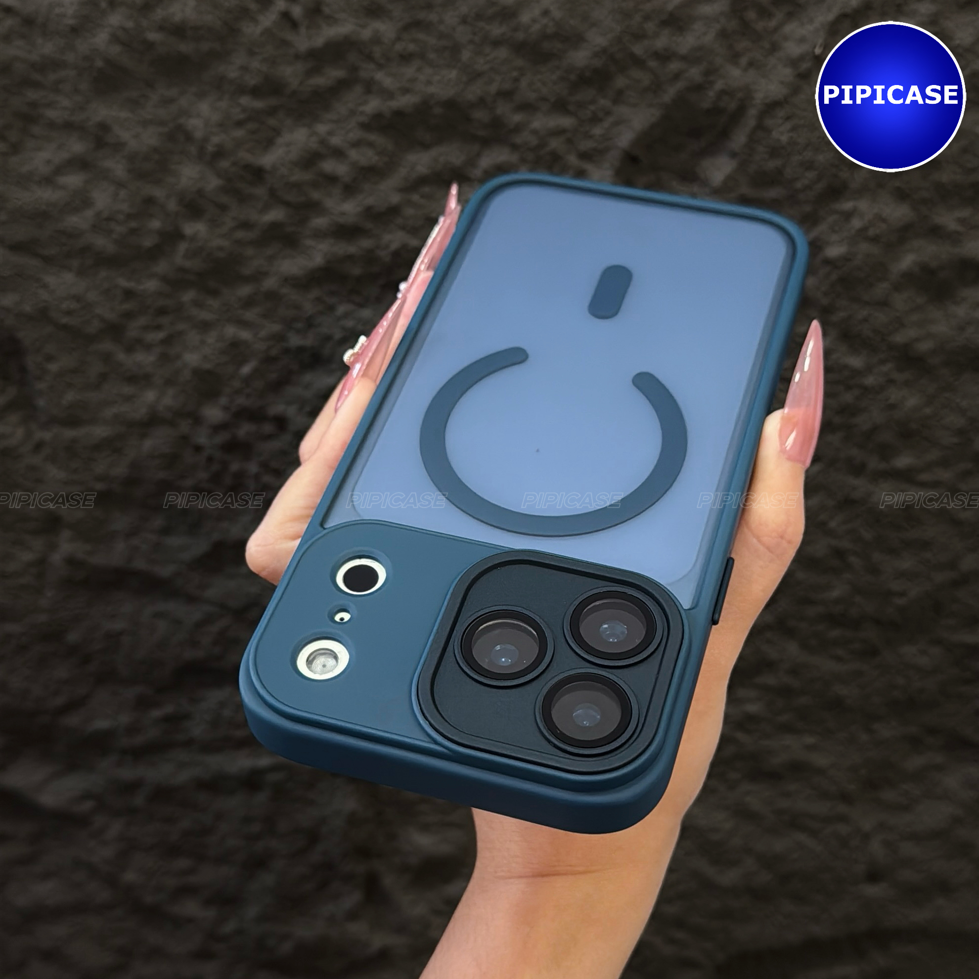 Ốp Lưng iPhone 17 Pro Max - Kao - Xanh Dương_thumbnail_4