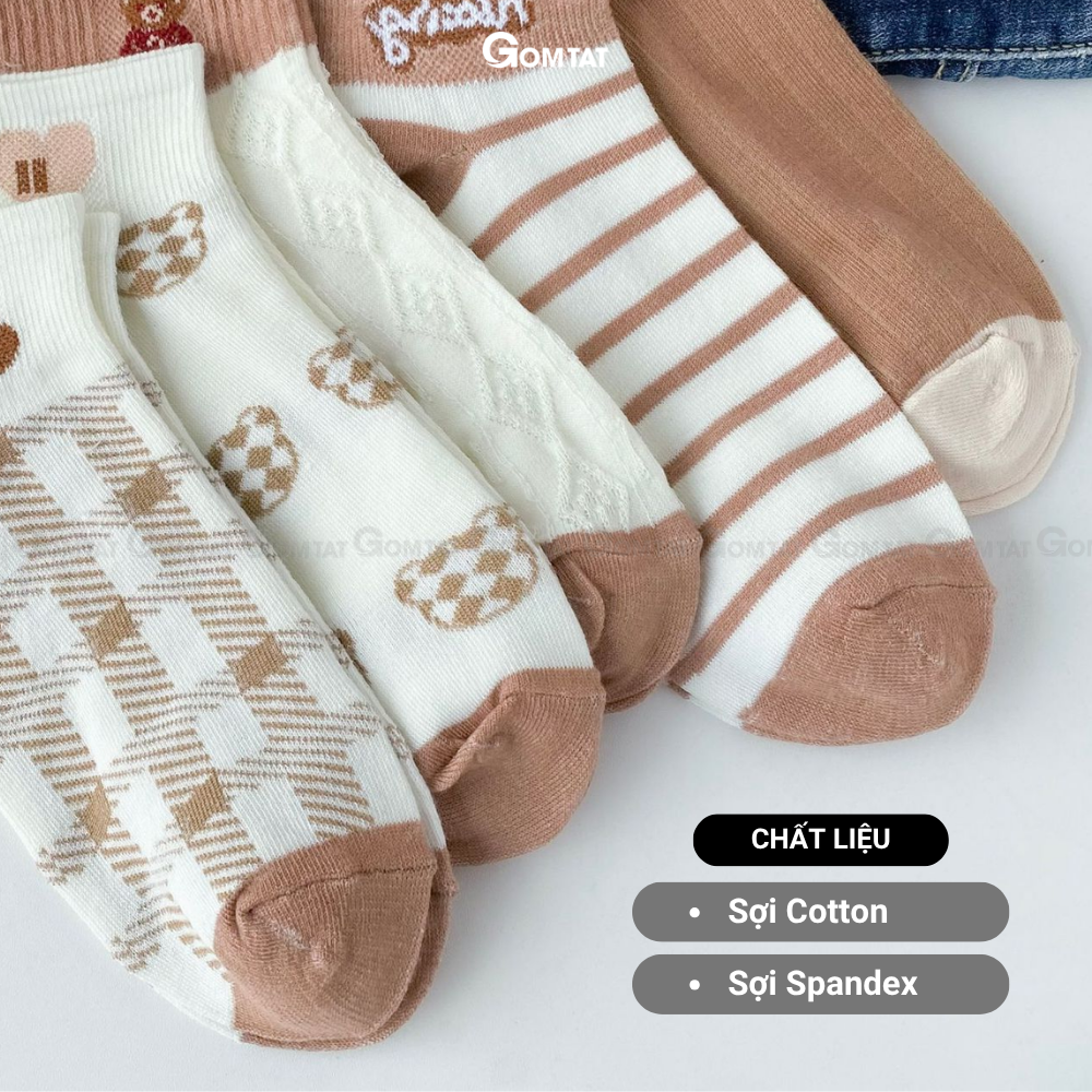Set 5 đôi tất vớ nữ cổ ngắn UYE-CBCN_thumbnail_95