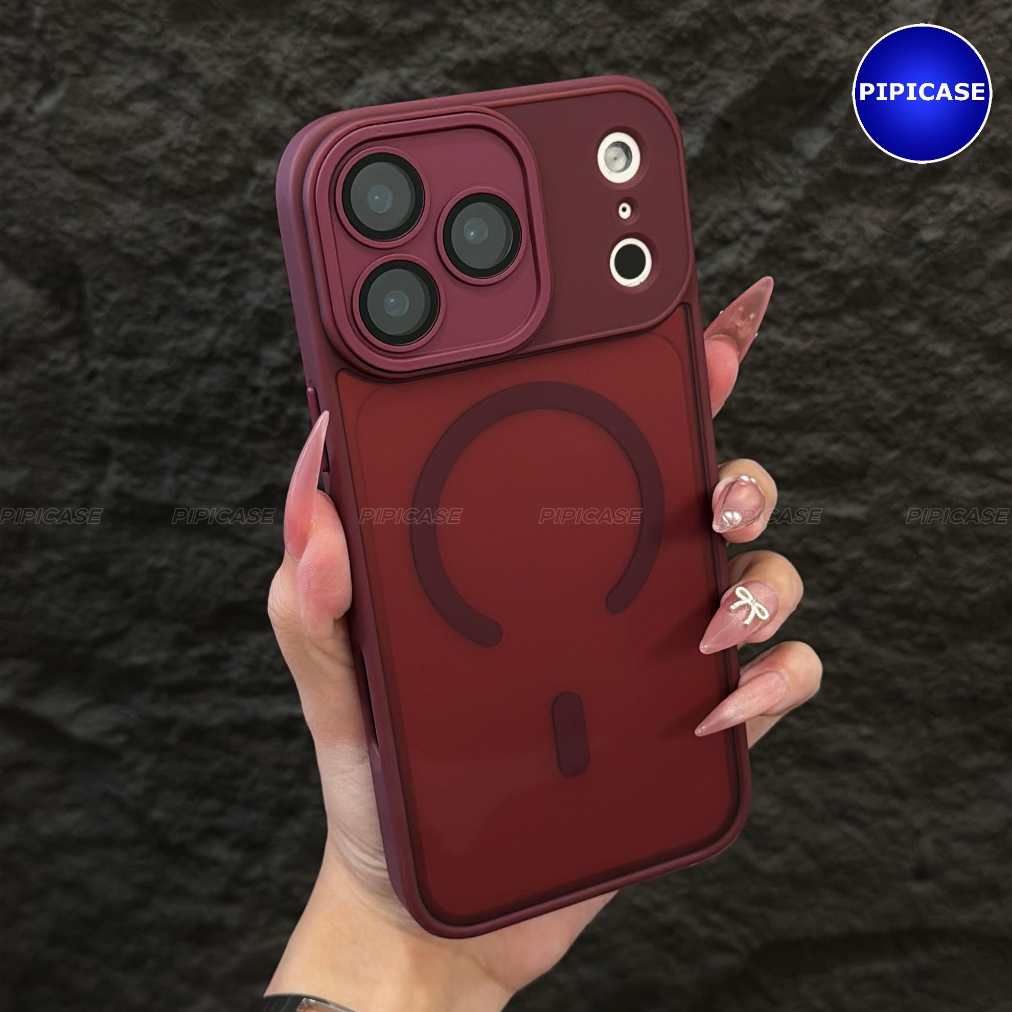 Ốp Lưng iPhone 17 Pro Max - Kao - Đỏ_thumbnail_1